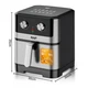Аеро-Фрітюрниця RAF R.5338 10 л 1800W Чорна - зображення 9