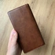 Большое портмоне на кнопке Baellerry Коричневый (w020-2) - изображение 5