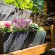 Вазон Lechuza Balconera Cottage 80 гранит 12 л - изображение 4