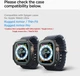 Захисне скло Spigen для Apple Watch Ultra (49mm) EZ FiT GLAS.tR (2шт), (AGL05556) - зображення 6