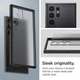 Чехол Spigen для Samsung Galaxy S23 Ultra - Ultra Hybrid, Frost Black (ACS05619) - изображение 2