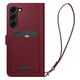Книга-Чохол Spigen для Samsung Galaxy S23 Plus - Wallet S Plus, Burgundy (‎ACS05678) - зображення 4