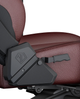 Кресло игровое Anda Seat Kaiser 3 Size XL Maroon (AD12YDC-XL-01-A-PVC) + Поясничная подушка Anda Seat Kaiser Maroon XL AC-YZL-01-A-PV-J-W01 в подарок! - изображение 11
