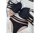 402-010 black/beige купальник push-up Obrana by Anabel Arto 75C-M - зображення 4