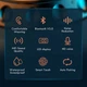 Бездротові вакуумні навушники Bluetooth з кейсом TWS BTH-F9-5 сенсорні - зображення 6