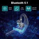 Беспроводная bluetooth гарнитура A6s с функцией шумоподавления и кейсом для хранения - изображение 5
