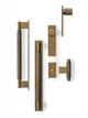Меблева ручка VIEFE Arpa Plate 230х192x25 антична латунь (0588.192.L623) - зображення 3