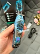Професійна акумуляторна машинка для стрижки волосся VGR V-923 з функцією тримера і 3 насадками - зображення 1