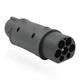 Адаптер Перехідник Type 2 - Type 1 Mirrow (J1772 – Mennekes IEC 62196-2) Black (HbP50567) - зображення 7