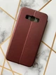 Чохол-книжка з малюнком для Samsung Galaxy J5 (2016) J510 Бордовий :: Квіткова ідилія (принт 382) - зображення 5