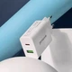Мережевий зарядний пристрій МЗП Proove Rapid 20W (Type-C + USB) (white) - изображение 4
