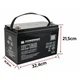 Акумулятор Powermat PM-AGM-100AHM2 - изображение 3
