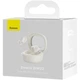 Бездротові Stereo навушники Baseus WM02 Creamy White - зображення 4