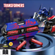 Геймерские беспроводные Bluetooth наушники вкладыши Hasbro Transformers TF-T01 Optimus Prime, blue-red - изображение 4