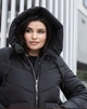 Женская зимняя куртка с капюшоном MODA 100017 48 Черный (М-100017/1 A ) - изображение 6