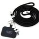Універсальний шнурок Karl Lagerfeld Universal CBDY Cord Black (KLUCNMSCKIK) - зображення 1