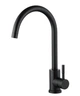 Смеситель для кухни Wezer EKO4A-01-BLACK черного цвета - изображение 2
