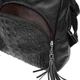 Женский кожаный рюкзак JZ SB-JZK1152-black - изображение 6
