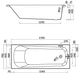Ванна акриловая Cersanit Nao 170x70см (S301-244) - изображение 2