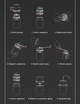 Ручна портативна кавомолка та дріпер MHW-3BOMBER Debu all-in-one Coffee Maker White - зображення 2