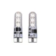 2x LED W5W T10 лампа в автомобіль з пультом ДК, 6SMD, 16 кольорів - зображення 1