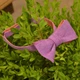 Галстук-бабочка Bow Tie House Basic льняная двухсторонняя (персиковый;фиолетовый) 05947 - изображение 2