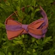 Галстук-бабочка Bow Tie House Basic льняная двухсторонняя (персиковый;фиолетовый) 05947 - изображение 11