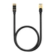 Кабель Baseus high Speed Seven types of RJ45 10gigabit network cable (round cable) |0.5m| чорний - зображення 2