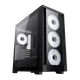 Корпус для комп'ютера Mіditower GameMax Defender TG без БЖ Чорний - зображення 2