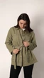 Жіноча джинсова куртка H&M (55717) XS Зелена - изображение 1