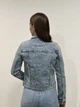 Жіноча джинсова куртка Н&М (56067) XS Світло-синя - изображение 4