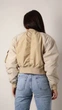 Жіночий бомбер H&M (73749) XS Бежевий - изображение 3