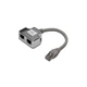 Разветвитель Digitus витой пары, STP, cat.5e, 1x2RJ-45 (DN-93904) - изображение 1