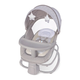 Укачивающий центр шезлонг Mastela 4 в 1 с таймером Grey-beige 8114 (25810) Бежево-серый - изображение 1