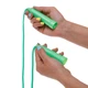 Скакалка детская с PVC жгутом (l-2,6м, d-4,5мм) зеленый (FI-4904_Зеленый) - изображение 4