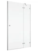 Одностулкові двері для душу SanSwiss 100x200см петлі праворуч (AN13WD10005007) - зображення 1