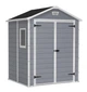 Сарай пластиковий Keter Manor 6x5DD сірий (7290103660390) - зображення 1