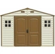 Сарай Duramax Woodside пластиковый 325x247x231см слоновая кость (5190) - изображение 2