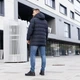 Мужская зимняя куртка большого размера UF-fashion 78 - двл DV MEN'S 60 темно-синий - изображение 5