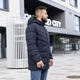 Мужская зимняя куртка большого размера UF-fashion 78 - двл DV MEN'S 60 темно-синий - изображение 6