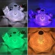 Настольная LED лампа Кристалл Роза хрустальная crystal rose на аккумуляторе с сенсорным управлением на пульте управления 19.5 см. 16 цветов - изображение 4