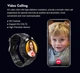 Смарт-годинник дитячий LEMFO LT32 GPS 4G з камерою WI-FI GPS SIM-карта силіконовий ремінець Black Red (17453) - зображення 9
