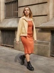 Куртка демисезонная короткая женская Uniqlo 168183348 2XL Желтая (1159788230) - изображение 2
