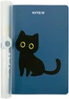 Блокнот Kite Cat Sceleton подвійна пластикова обкладинка А5+ 40 аркушів у клітинку Синій (K23-460-1) - зображення 2