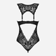 Body Obsessive Donna Dream XS/S Czarne (5901688253045) - obraz 4