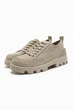 Текстильные кроссовки Zara 5027/110 37 р. 24,0см Хаки - изображение 1