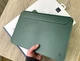Чохол папка WIWU Skin Pro II PU Leather Sleeve захисний чохол з еко-шкіри для MacBook Pro та Air 13.3" зелений - зображення 4