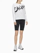 Свитшот женский CALVIN KLEIN Performance Brush Crewneck Sweatshirt (размер: s) белый - изображение 2