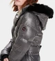 Куртка пухова жіноча UGG Valerie Belted Down Coat II (розмір: s, ) сіра - зображення 3