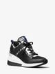 Кроссовки женские MICHAEL Michael Kors Georgie Canvas and Leather Sneaker (размер: 38, US 7 (24см)) - изображение 1